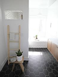 Amazing gallery of interior design and decorating ideas of hex tile floor in bathrooms by elite interior designers. 60 Stylish Hexagon Tiles Ideas For Bathrooms Digsdigs
