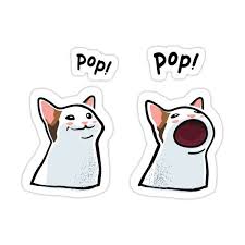To legendary meme status, baby yoda ascended has. Popping Cat Meme Pop Cat Popcat Sticker By Coolintent In 2021 Pop Cat Cat Memes Cat Stickers