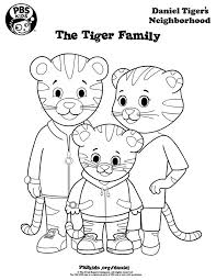 He and his neighborhood friends are here today waiting for your little ones to give them some color. Martha Speaks Coloring Pages Daniel Tiger S Neighborhood Daniel Tiger Daniel Tiger Coloring Page