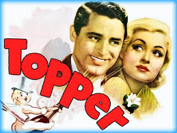 SPOILER ALERT! ********** ** **"TOPPER" --- (1937) --- Rated: PG-13**  **SYNOPSIS: ** "George and Marion Kerby are a young, happy-go-lucky couple  who love to party. But after a car accident kills