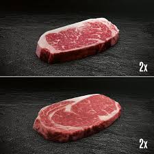 The best steaks for grilling when it comes to steak , we don't use the word best lightly. Us Black Angus Rib Eye Strip Loin 4 Steaks Im Paket