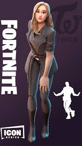 This was a long time coming for the streaming sensation. Evan On Twitter Skin Concept Fortnite X Twice Twice S Mina Joins The Icon Series Pick Up The New Mina Skin And The I Can T Stop Me Emote In The Item Shop Now