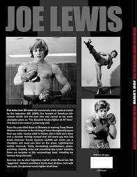 As a heavyweight world champion fighter and martial artist, joe lewis has done it first and done it best. Coming Soon From Dr Fears Ltd Art Meets Reality Facebook