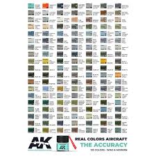 Grey or gray (american english alternative; Ak Real Colors Air Rc230 Dull Dark Green Fs34092 Cmmodellismo