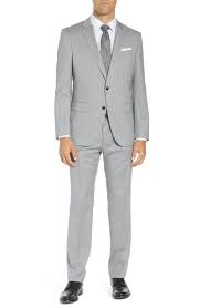 There are several types of jeans for men to choose from. Boss Huge Genius Trim Fit Solid Wool Suit Nordstrom