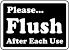Printable Symbol Restroom Sign