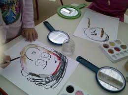 Little Preschool On The Prairie Self Portraits Part One Drawing For Kids Self Portrait Preschool About Me