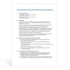 Aug 14, 2021 · all diese menschen haben sich also vermutlich einmal mit einem ehrenamtsvertrag auseinandergesetzt. Muster Kooperationsvertrag Akquisitionszusammenarbeit