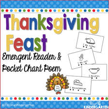 Thanksgiving Emergent Reader And Pocket Chart Poem
