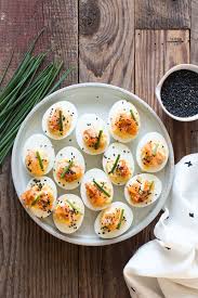 Toasted Sesame And Kimchi Deviled Eggs Recipe Recipe Deviled Eggs Recipe Deviled Eggs Recipes