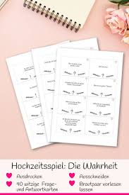 Hochzeitsspiel 40 Lustige Fragen Und Antworten Als Pdf Zum Etsy In 2020 Bullet Journal