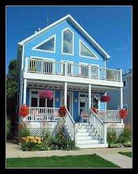 Blue House Blue Sky By Sjb4photos Via Flickr Blue House Dark Interiors House Colors