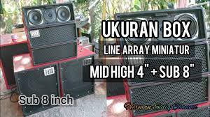 We would like to show you a description here but the site won't allow us. Ukuran Box Line Array 4 Inch Subwoofer 8 Inch Youtube