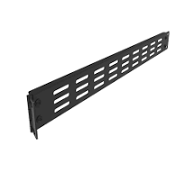 Jingchengmei - Pannello distanziatore per montaggio a rack con cerniera 1U,  in metallo, ventilato, per server rack o armadi di rete da 19 pollici con  ...