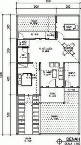 Denah Rumah Minimalis Type 60 Denah Rumah Rumah Minimalis Rumah