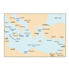 imray mediterranean chart m20 eastern mediterranean