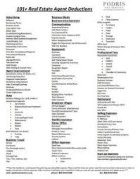 Cheat Sheet Of 100 Legal Tax Deductions For Real Estate Agents Real Estate Courses Real Estate License Getting Into Real Estate