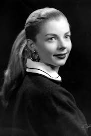 1953. I don't know where this was taken but I like that house. Names  included. "Me" = Kathleen Bond