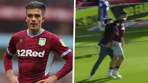 Oh my goodness, aston villa have scored a brilliant goal to equalise against liverpool! Jack Grealish Attacked By Fan Aston Villa Skipper Struck By Birmingham Supporter During Second City Derby Goal Com