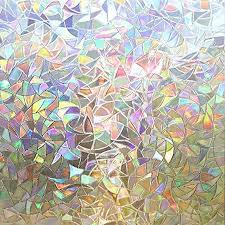 Amazon De Rabbitgoo Fenster Sichtschutzfolie Regenbogen Fensteraufkleber 3d Dekoratives Fensterfolie Sichtschutz Fensteraufkleber Fenster Dekor