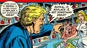 Trump drawn as a comic book villain is too damn uncanny | Mashable