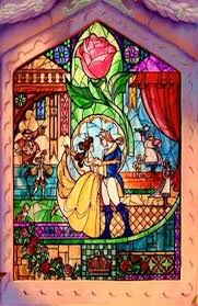 Beauty And The Beast Stained Glass Finale Cross Stitch Kit Disney Art Disney Beauty And The Beast Disney Cross Stitch