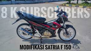 20 modifikasi satria fu 2015 warnanya tergokil abizz. Detail Modifikasi Satria F 150 Saya Part 2 Team Nyicil Youtube