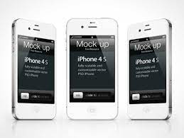 Provider to unlock your iphone by itself; Iphone 4s Psd Vector Psd Mockup Template Psd Mockups