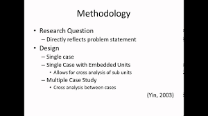 Case study methodology was originally used primarily for exploratory purposes, and some researchers still limit case studies for this purpose, as discussed by flyvbjerg (2007). Qualitative Case Study Youtube