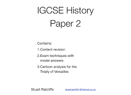 A Guide To Igcse Paper 2