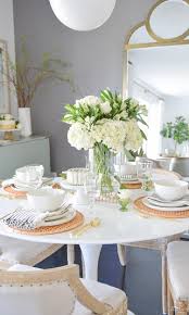 Depending on the size of the table. Simple Modern Easter Entertaining Ideas Zdesign At Home