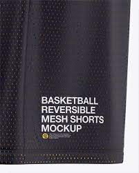 Download Basketball Reversible Mesh Short Mockup Side View In Apparel Mockups On Yellow Images Object Mockups