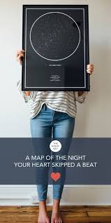 Was It Your First Kiss The Birth Of A Child Or That Moment You Realized Your World Had Changed Forever Give A Gift Of The Stars To Star Map Gifts