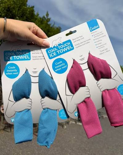 Keep cool in the sunshine with our new Cool Touch Ice Towels from Creative  Products! 🌞❄️ Perfect for gardening, days out, or simply staying refreshed  during the warmer weather, these handy cooling