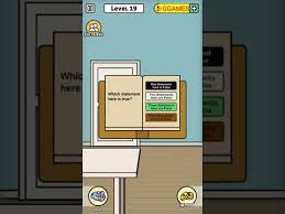 Escape game 50 rooms 1 level 19 walkthrough. Which Statement Here Is True Escape Room Level 19 Youtube