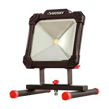 Husky 3500 Lumen Portable Led Work Light K40069 The Home Depot
