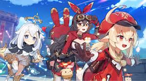 All pictures are in hd format 2560x1440. 341466 Genshin Impact Video Game Anime Girls Characters Paimon Traveler Amber Barbara Xiangling 4k Wallpaper Mocah Hd Wallpapers