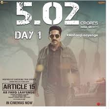 Is 2019 Ayushmann Khurrana S Article 15 A Flop Movie Bollywood Quora _bollywood hit or flop 2019. flop movie bollywood quora