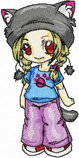 Näe twiittejä aiheesta #machine_embroidery twitterissä. Anime Embroidery Design 3