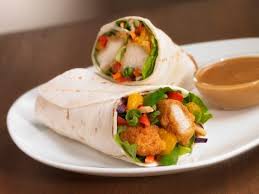 Asian Crispy Chicken Wrap Recipe In 2020 Crispy Chicken Wraps Chicken Wrap Recipes Delicious Healthy Recipes
