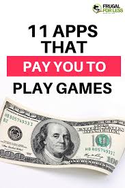 10 Best Apps That Pay You To Play Games Updated 2020 Apps That Pay Apps That Pay You Games To Play