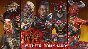 Apex packs are loot boxes in apex legends that contain cosmetics of all different types. The Cheapest Way To Get Heirloom Shards And The Entire Anniversary Collection In Apex Legends Gamepur