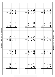 3rd grade, 4th grade, 5th grade, 6th grade and 7th grade. Decimal Addition Regrouping 5 Worksheets Decimals Addition Subtracting Decimals Decimals