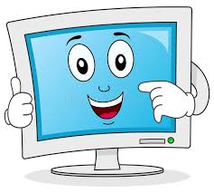 Computer Monitor Cartoon Character A Funny Cartoon Computer Monitor Character S Aff Cartoon Funny Monitor Co Kids Computer Drawing For Kids Cartoon