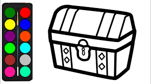 200+ vectors, stock photos & psd files. How To Draw A Jewelry Box Coloring Pages For Kids Jewelry Box Drawing For Kids Kids Colors Tv Youtube