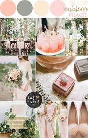 Blush Pink And Peach Wedding Palette Peach Wedding Colors Peach Wedding Pink Wedding Theme
