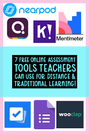7 Free Online Assessment Tools Teachers Can Use For Distance Traditional Learning Online Assessments Teacher Tech Tools Assessment Tools