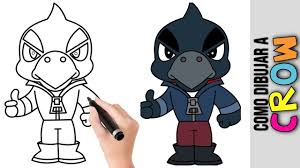 Nobody dares to ruffle his feathers…not anymore. Como Dibujar A Crow De Brawl Stars Dibujos Faciles Para Dibujar Paso A Paso Dibujos Brawler Youtube