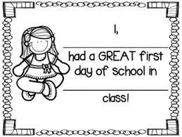 Find more coloring pages online for kids and adults of first day of school coloring pages to print. First Day Of School Coloring Sheet Freebie By Countless Smart Cookies