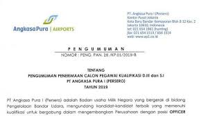 Ia juga berharap siapapun yang. Pt Angkasa Pura 1 Buka Lowongan Kerja Cek Syarat Umum Dan Khusus Klik Link Daftar Online Berikut Tribun Timur